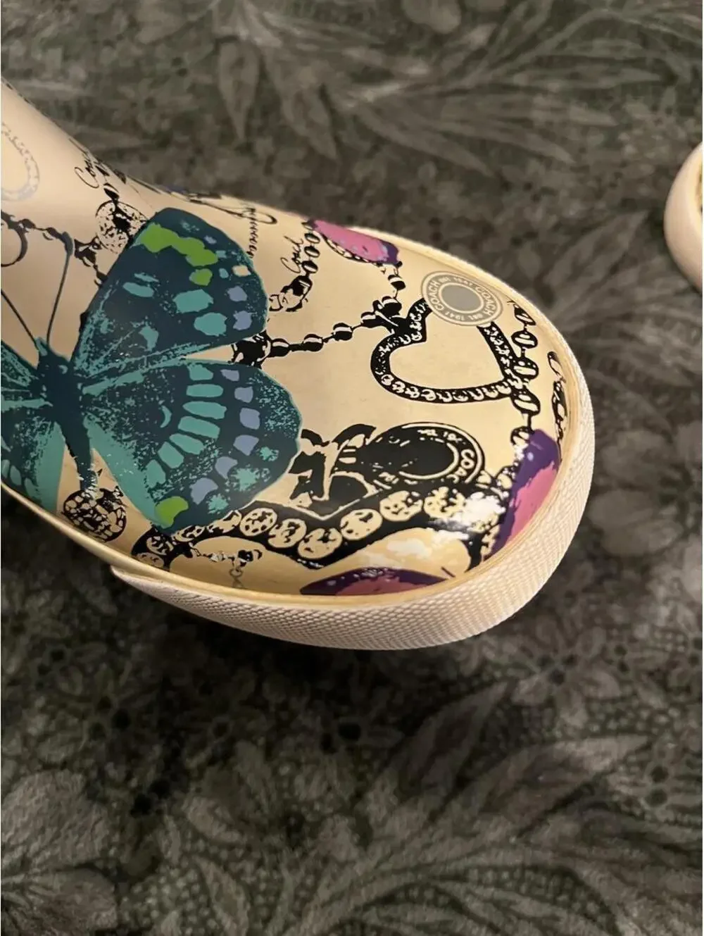 Coach butterfly rain